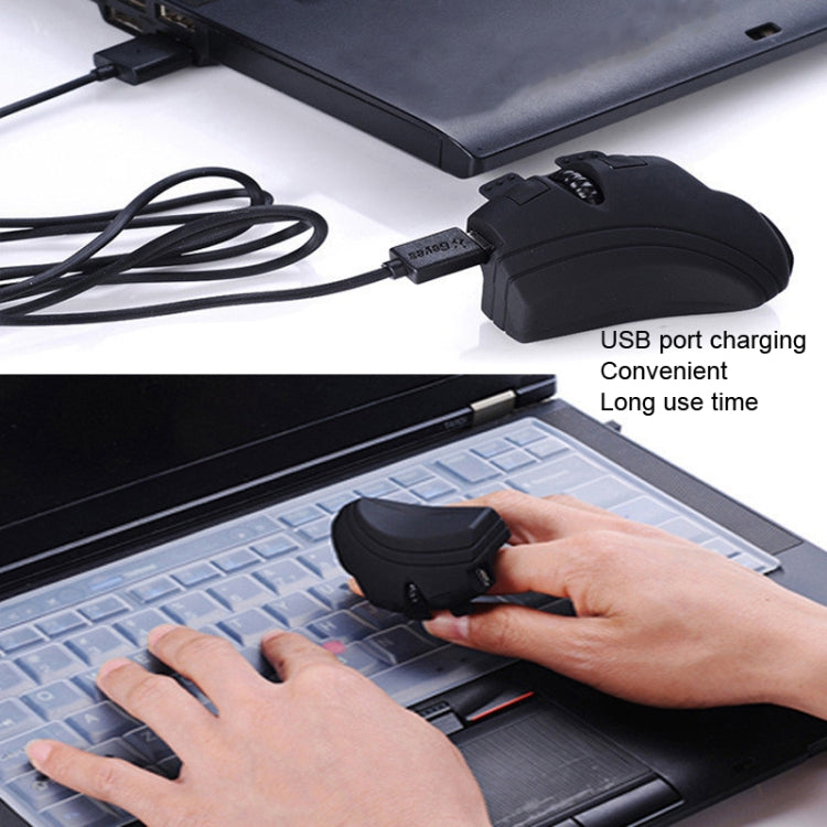 Mouse pigro da dito wireless GM306 da 2,4 GHz con ricevitore USB, GM306 2.4GHz Wireless