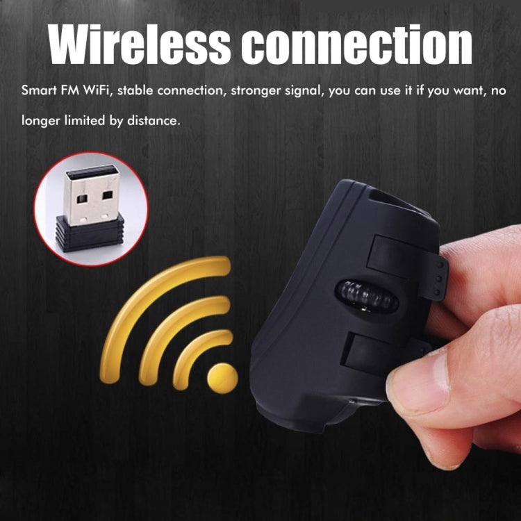 Mouse pigro da dito wireless GM306 da 2,4 GHz con ricevitore USB, GM306 2.4GHz Wireless