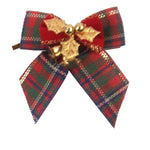 Fiocco di Natale da 15 pezzi con campane di ferro, ghirlanda di Natale, decorazioni per l'albero di Natale, consegna in stile casuale, Bow With Iron Bells