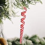 10 pezzi di decorazioni natalizie per simulare caramelle, ornamenti per l'albero di Natale, Wave Sugar, Small Lollipop, Candy Roll, Large Lollipop