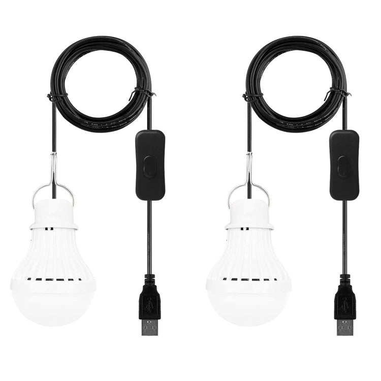 Luce di emergenza USB per campeggio con lampadina 100lm