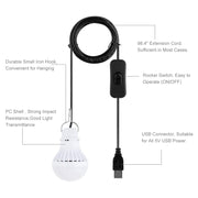 Luce di emergenza USB per campeggio con lampadina 100lm