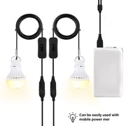 Luce di emergenza USB per campeggio con lampadina 100lm