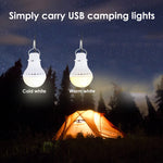 Luce di emergenza USB 100 lumen per campeggio