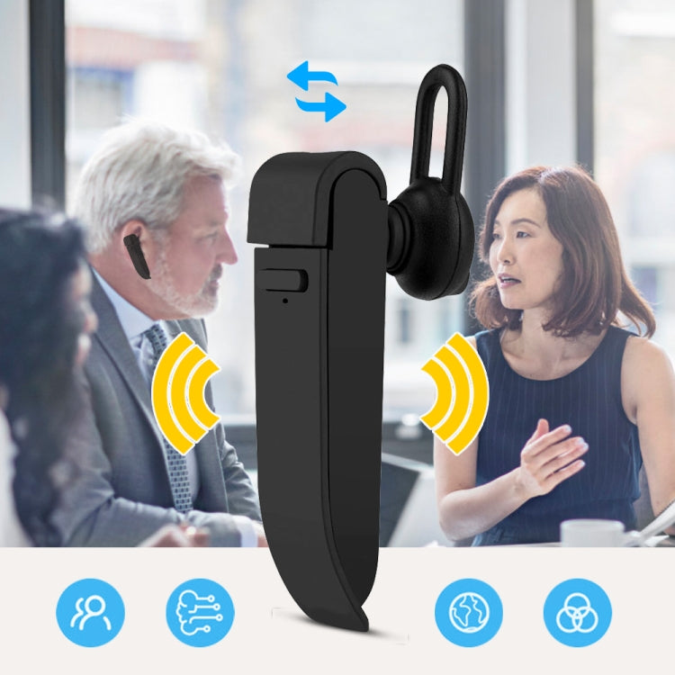 Traduttore vocale intelligente portatile Traduttore vocale istantaneo Bluetooth Traduttore di viaggi d'affari in tempo reale Supporto 22 lingue, Support 22 Languages