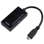 Cavo adattatore da micro USB a HDMI femmina 1080P HD per adattatori HDTV per dispositivi MHL per Samsung Galaxy HUAWE