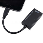 Cavo adattatore da micro USB a HDMI femmina 1080P HD per adattatori HDTV per dispositivi MHL per Samsung Galaxy HUAWE