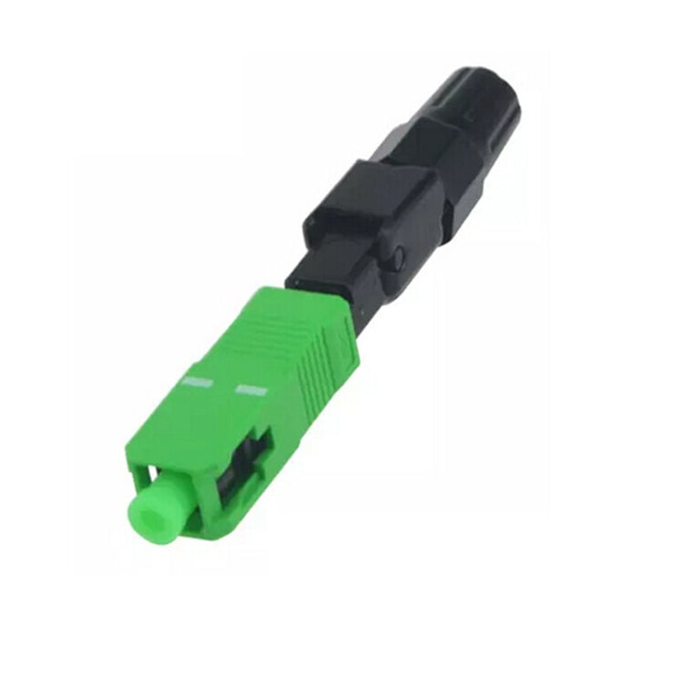 10 connettori rapidi per fibra ottica monomodale FTTH SC APC