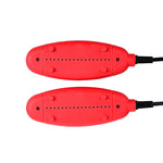 Asciugascarpe con luce viola a forma di auto da corsa, protezione per i piedi, dispositivo deodorante per odori di avvio, asciuga scarpe, Race Car Shape Shoe Dryer