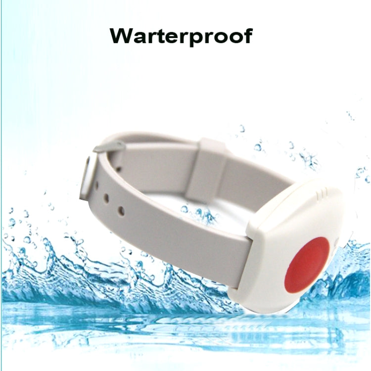 Braccialetto allarme emergenza wireless EM-70 con pulsante SOS