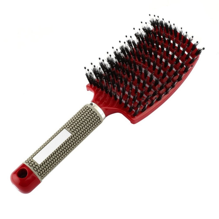 Pettine per massaggio del cuoio capelluto, spazzola per capelli, setole in nylon, spazzola per capelli ricci districanti per parrucchiere, strumento per lo styling