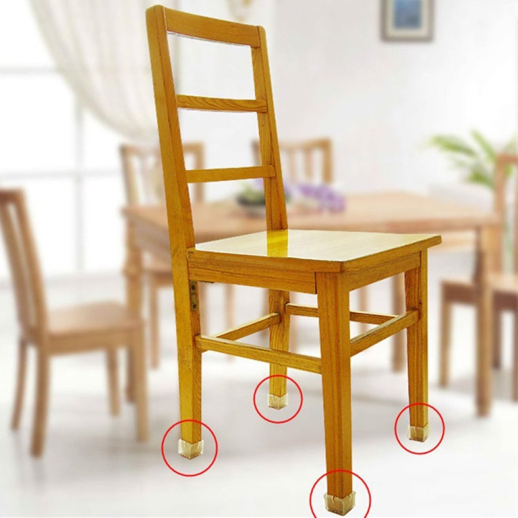 2 pezzi di coprigambe quadrati per sedie, protezioni per piedi in PVC, copritavoli per mobili, 30-35mm, 42-48mm, 49-55mm, 37-42mm, 56-62mm