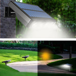 Lampada da parete solare con sensore a infrarossi IP65