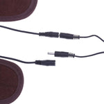 2 paia di solette elettriche per asciuga scarpe USB, solette elettriche per scarpe invernali, solette riscaldate calde per stivali, 35-36, 37-38, 39-40, 41-42, 43-44