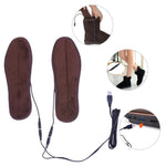 2 paia di solette elettriche per asciuga scarpe USB, solette elettriche per scarpe invernali, solette riscaldate calde per stivali, 35-36, 37-38, 39-40, 41-42, 43-44