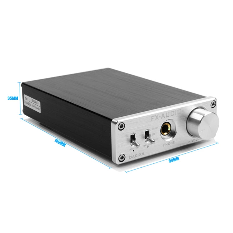 FX-AUDIO DAC-X6 Amplificatore Audio Digitale 24BIT/192