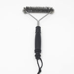 Spazzole per pulizia con setole in filo di acciaio inossidabile da 12 pollici con manico, 12 inch
