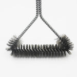Spazzole per pulizia con setole in filo di acciaio inossidabile da 12 pollici con manico, 12 inch