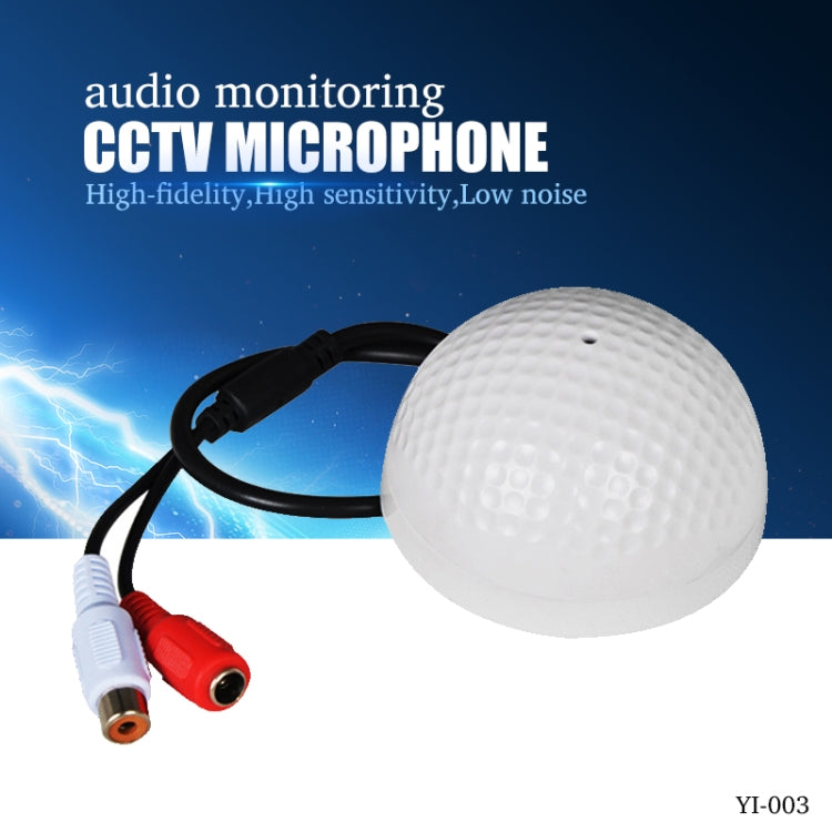 Microfono CCTV per monitoraggio audio DC12V alta sensibilità