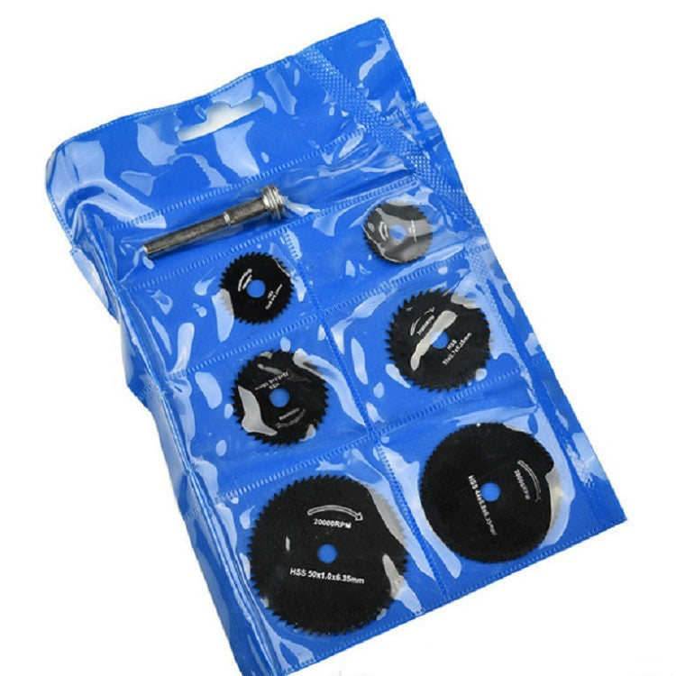 7 pz/set smerigliatrice elettrica lama per sega in acciaio ad alta velocità lama per sega per lavorazione del legno lama per sega in acciaio ad alta velocità pezzo da taglio, 11025, 11026, 11027