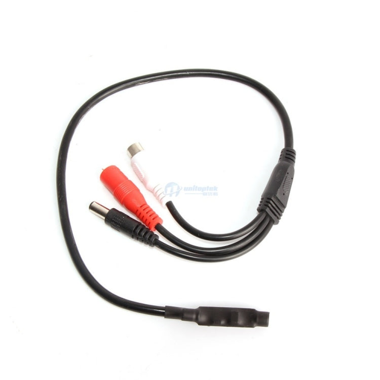 Mini microfono audio per telecamere CCTV con uscita RCA
