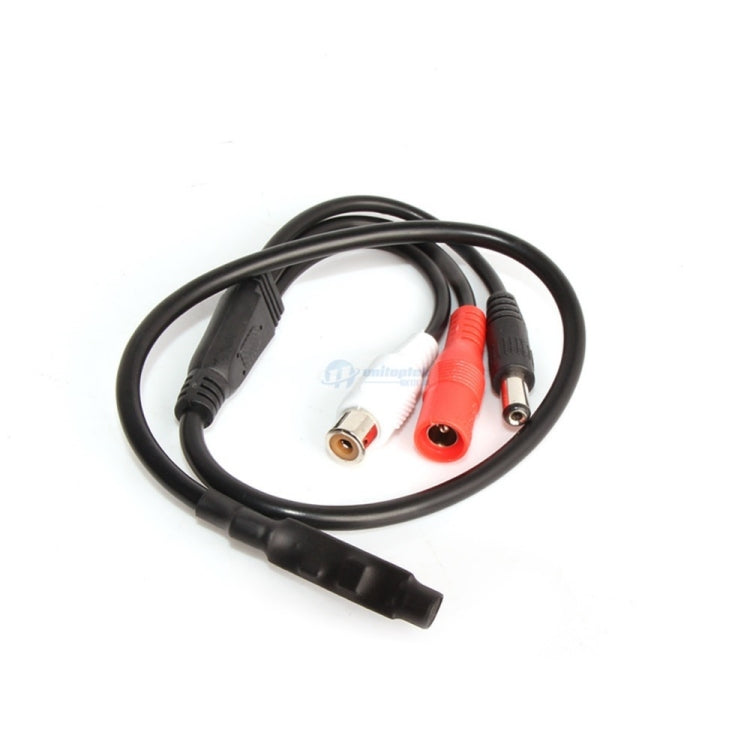 Mini microfono audio per telecamere CCTV con uscita RCA