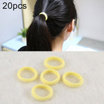 100 pezzi di elastici per capelli per ragazze e bambini