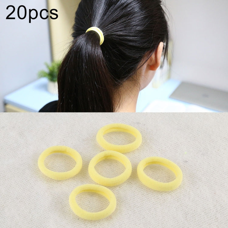 100 pezzi di elastici per capelli per ragazze e bambini