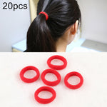 100 pezzi di elastici per capelli per ragazze e bambini