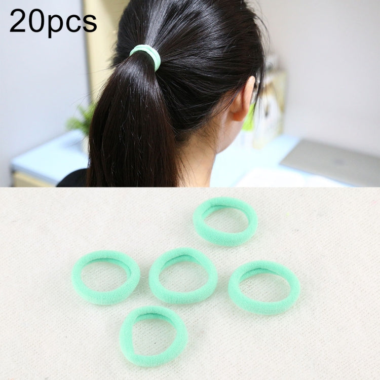 100 pezzi di elastici per capelli per ragazze e bambini