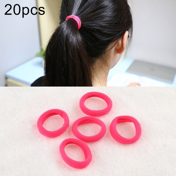 100 pezzi di elastici per capelli per ragazze e bambini