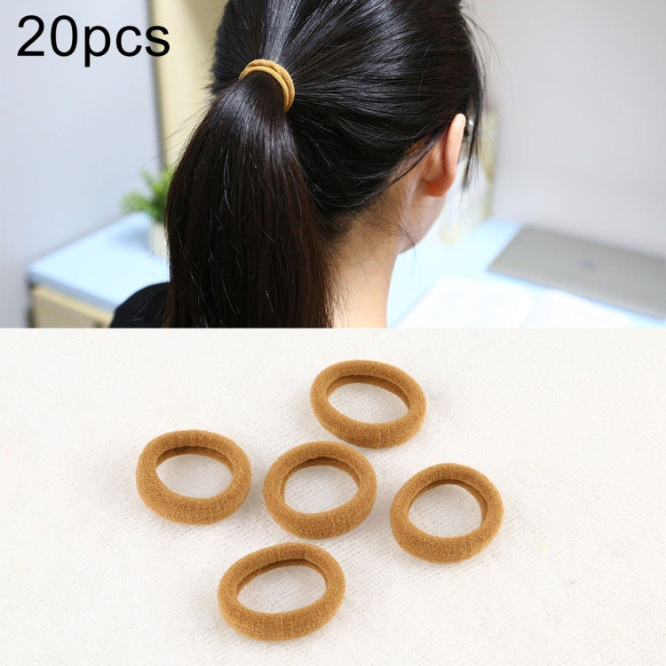 100 pezzi di elastici per capelli per ragazze e bambini