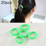 100 pezzi di elastici per capelli per ragazze e bambini