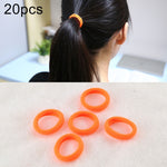 100 pezzi di elastici per capelli per ragazze e bambini