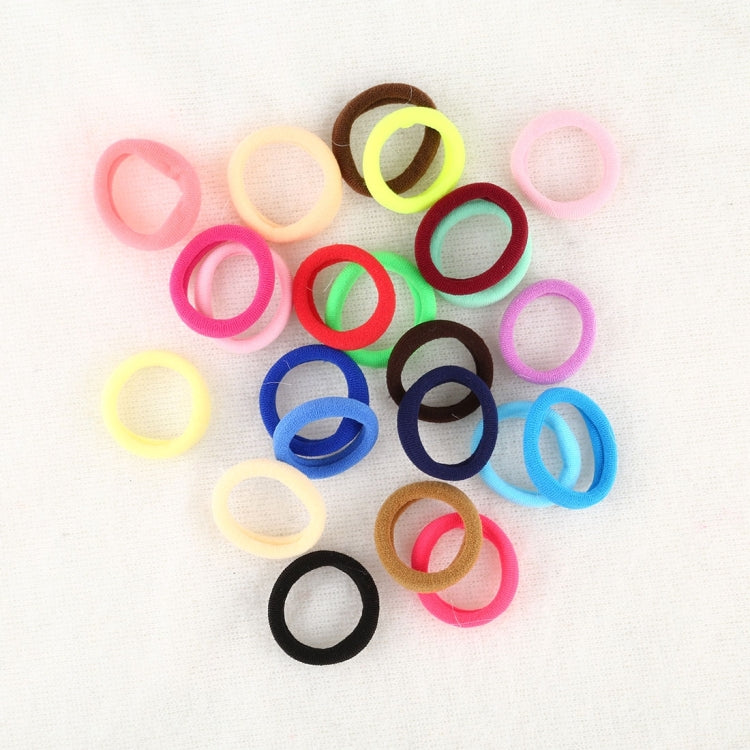 100 pezzi di elastici per capelli per ragazze e bambini
