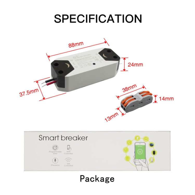 Timer interruttore intelligente WiFi fai-da-te Interruttore universale Il telecomando wireless funziona con Alexa Google Home Smart Home Automation