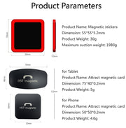 Staffa da parete magnetica per smartphone e tablet