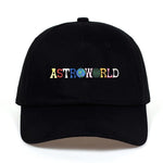 ASTROWORLD Cappello da papà 100% cotone Ricamo di alta qualità Berretti da baseball unisex Travis Scott