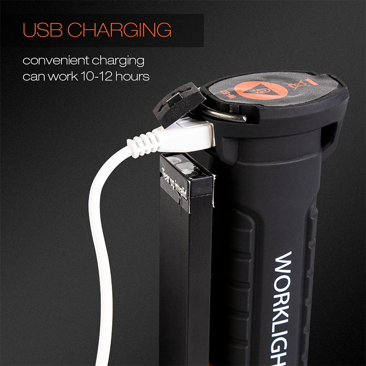 Luci da lavoro portatili ricaricabili USB LED COB 3W