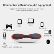 Altoparlante Bluetooth mini rugby 3D blu