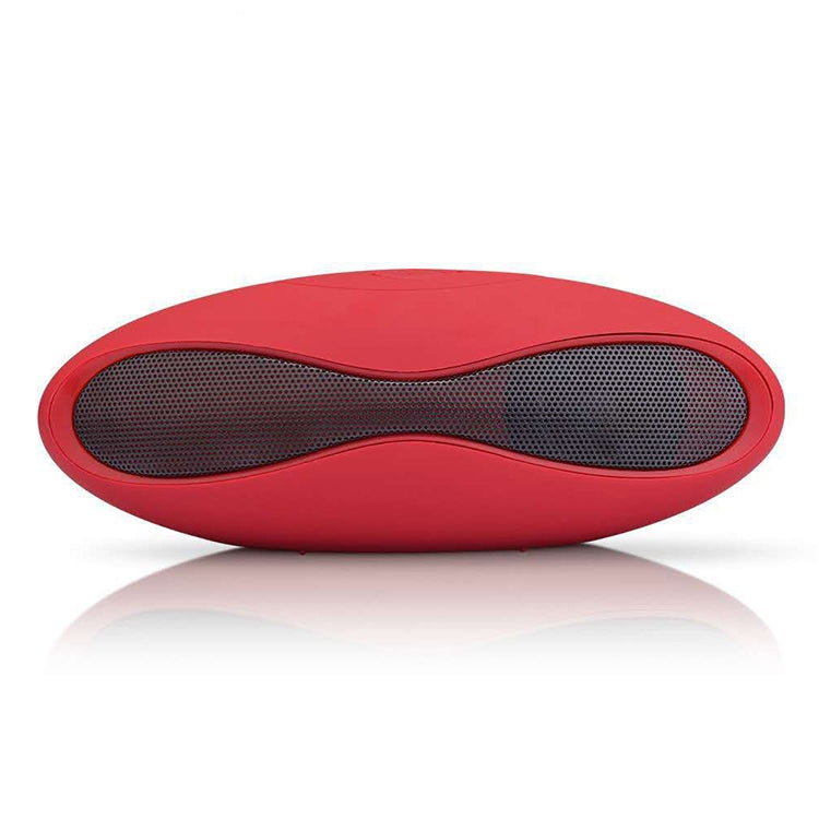 Altoparlante Bluetooth mini rugby 3D blu con slot TF