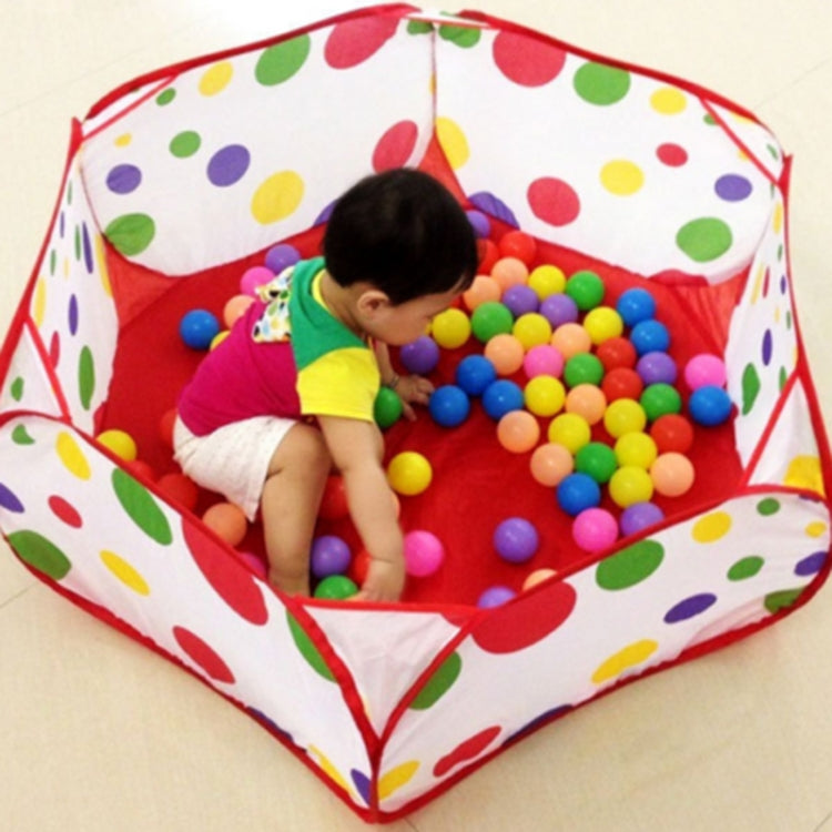Tenda giocattolo pieghevole 3 pezzi Palline colorate Gioco da biliardo per bambini, Foldable Toy Tent