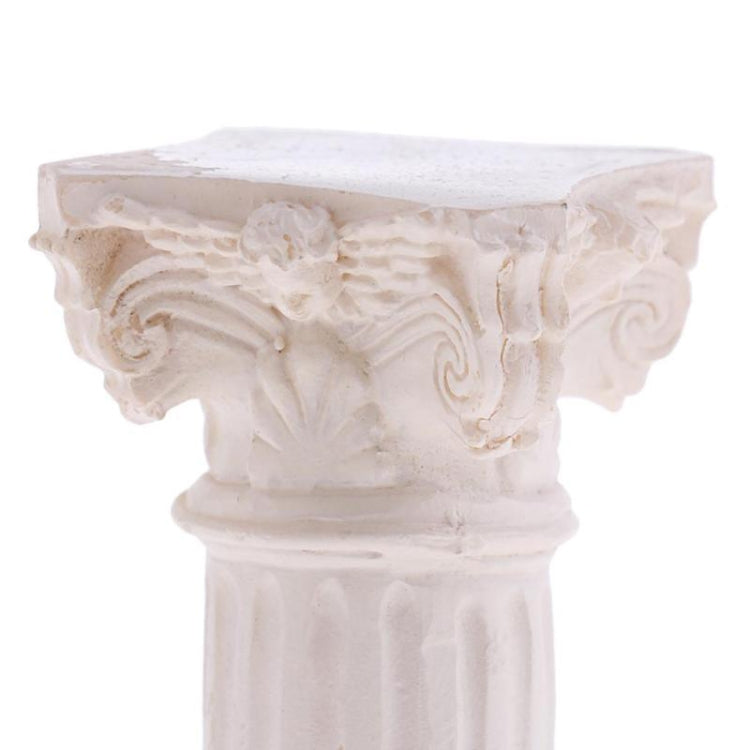 Per il giardino Diorama Yard Scenery Decor Resina Colonna romana Modello pilastro, Roman Column