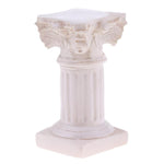 Per il giardino Diorama Yard Scenery Decor Resina Colonna romana Modello pilastro, Roman Column
