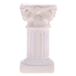 Per il giardino Diorama Yard Scenery Decor Resina Colonna romana Modello pilastro, Roman Column