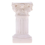 Per il giardino Diorama Yard Scenery Decor Resina Colonna romana Modello pilastro, Roman Column