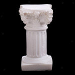 Per il giardino Diorama Yard Scenery Decor Resina Colonna romana Modello pilastro, Roman Column