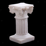 Per il giardino Diorama Yard Scenery Decor Resina Colonna romana Modello pilastro, Roman Column