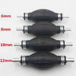 Pompa benzina manuale per moto, barca a motore universale, pompa carburante manuale in gomma sferica, 6mm, 8mm, 10mm, 12mm