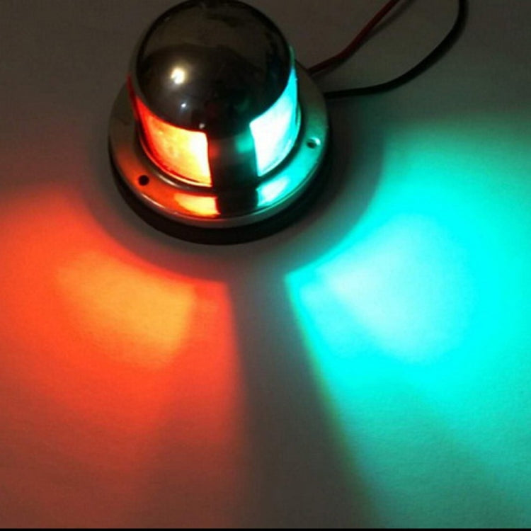 Luce segnalazione marina bicolore LED 4W 12V IP65